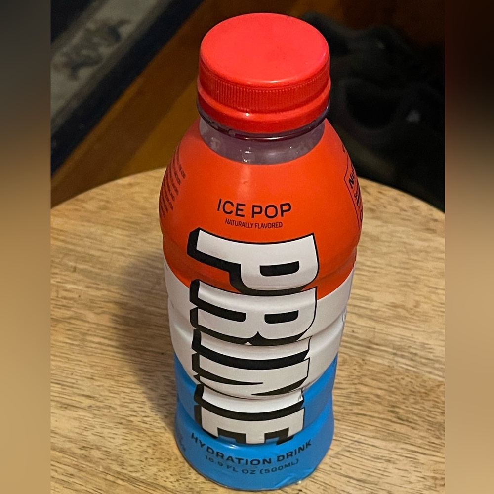 PRIME Ice Pop Collectible Bottle Logan Paul NWT